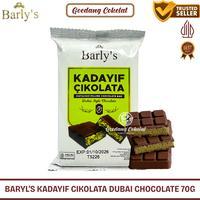

[oddsolshop] pekanbaru/Baryl's Kadayif Cikolata 70GR / Dubai Pistachio Filling Choco