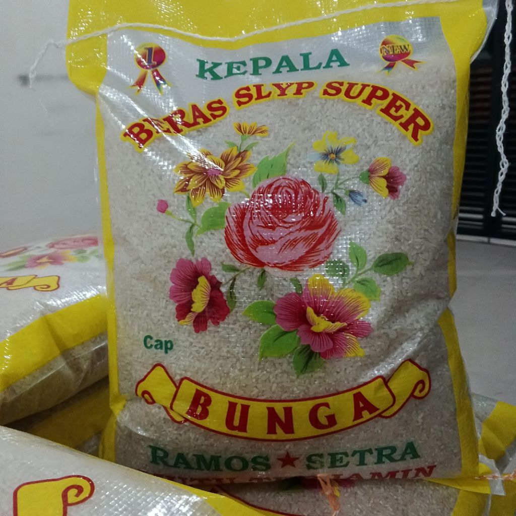 

# BERAS MURAH # BERAS CAP BUNGA 5KG, BERAS PUNEL, PULEN