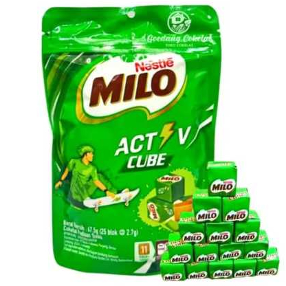 

Nestle Milo Activ cube 67,5gr 25blok‼️TERMURAH‼️