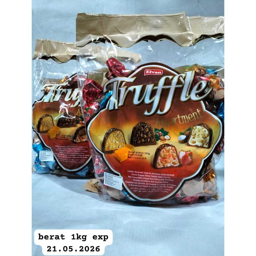 

Coklat Truffle 1 Kg Mix Coklat Arab Oleh Oleh Haji Termurah