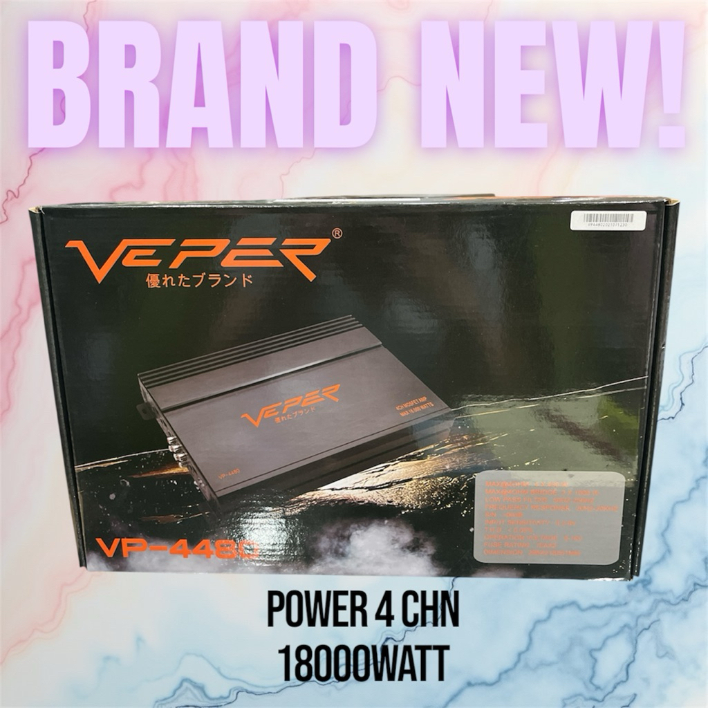 power 4channel VEPER amplifier