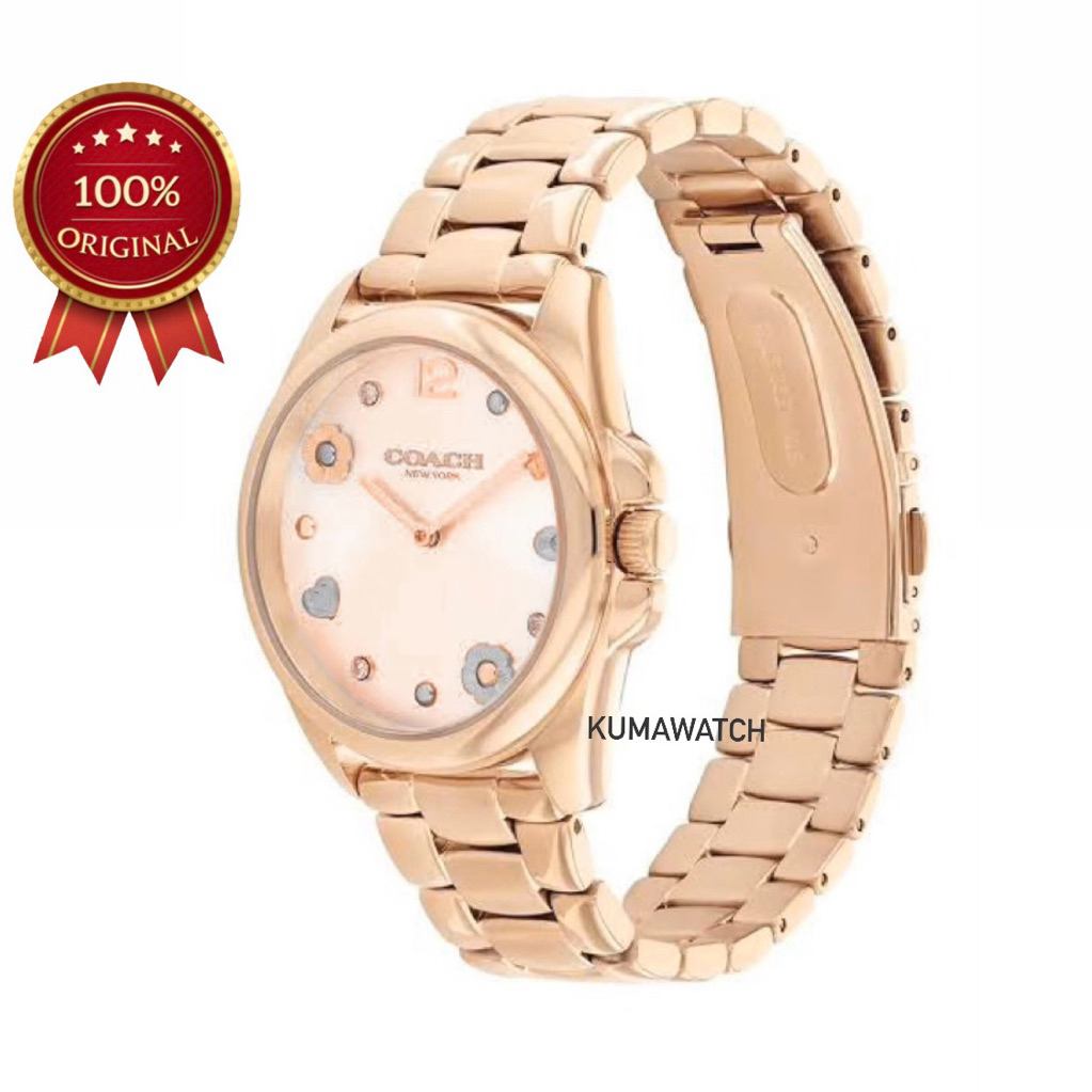 Jam Tangan Coach Greyson Flowers Ladies