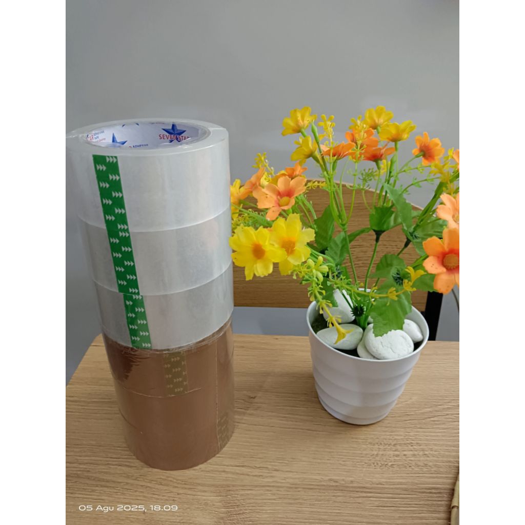 

Lakban Bening Coklat