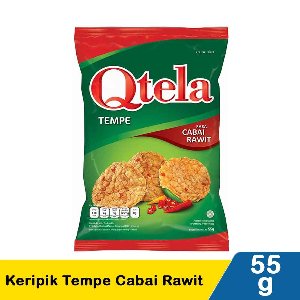

QTELA TEMPE CABAI RAWIT 55G