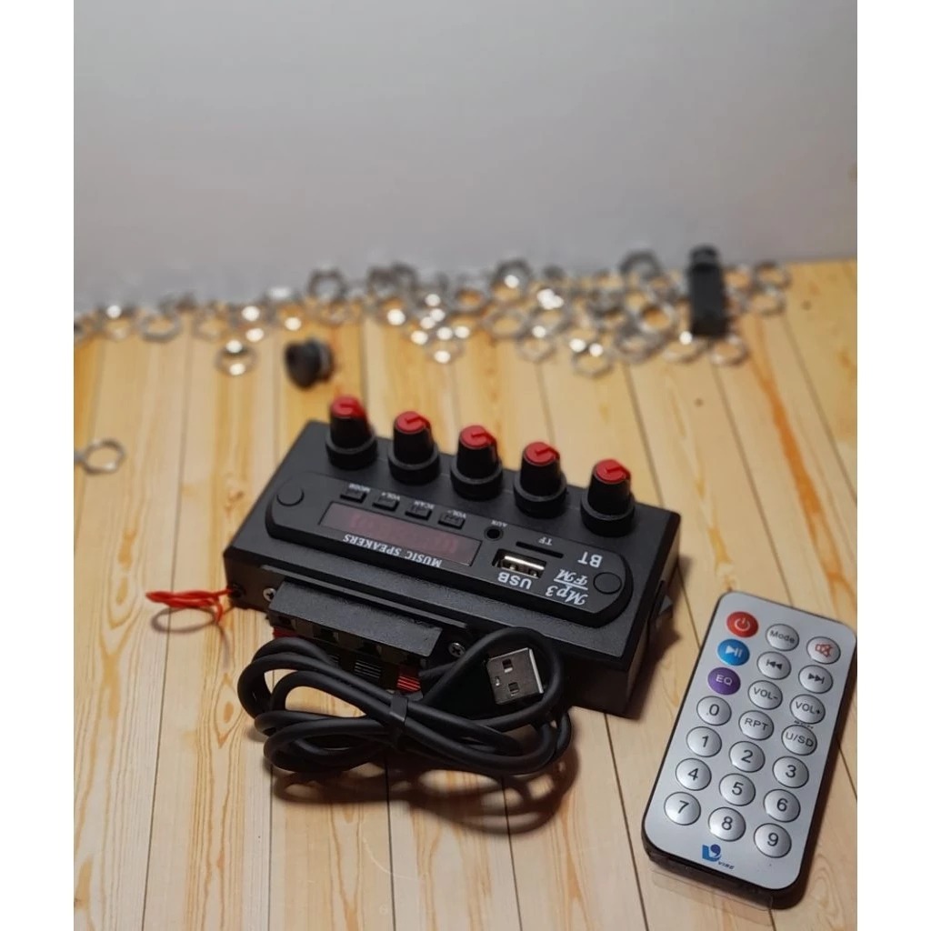 Mini Amplifier 5V - 5pcs potensio mp3 Bluetooth usb
