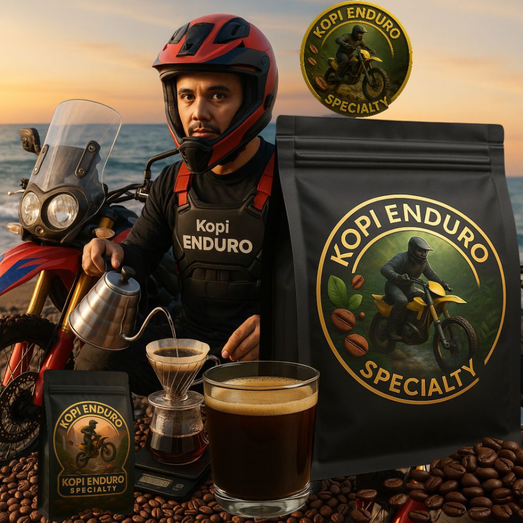 

Enduro Kopi Specialty Grade Fresh roasting 250 gram Wine Process Bubuk Kopi & Biji Sangrai (Roasted Beans) 100% Arabika Lokal