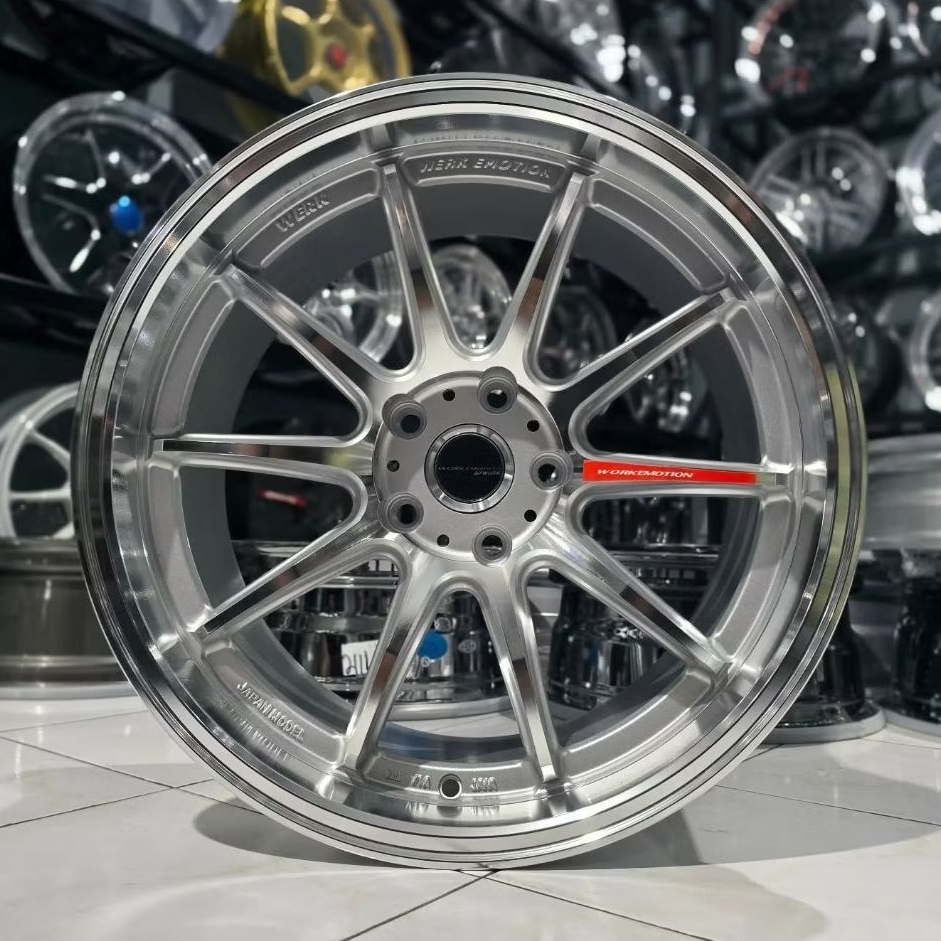 velg racing WORK ZR10 R18 PCD 5X114,3 LEBAR 9,5 velg mobil r18 velg racing ring 18 mobil untuk Innov
