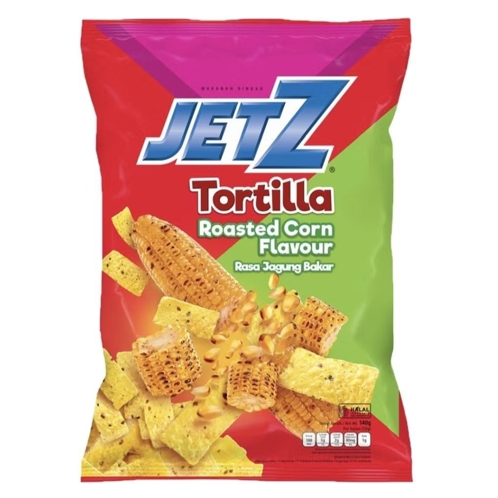 

Jetz Makanan Ringan Tortilla Jagung Bakar 140 g