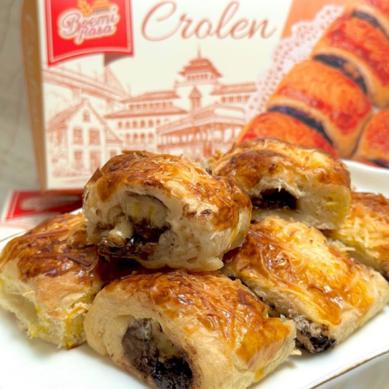 

Pisang Bolen - CroLen Keju Coklat