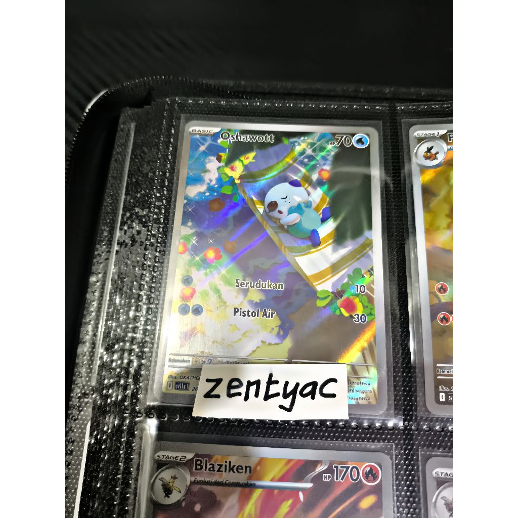 Kartu Pokemon Oshawott AR Sv11s ( om Stanley Soen )