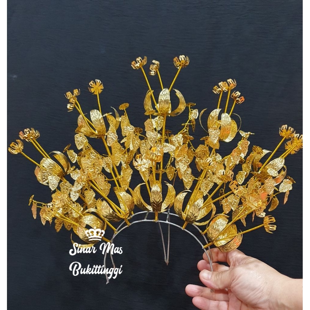 Sunting palembang, sunting belakang