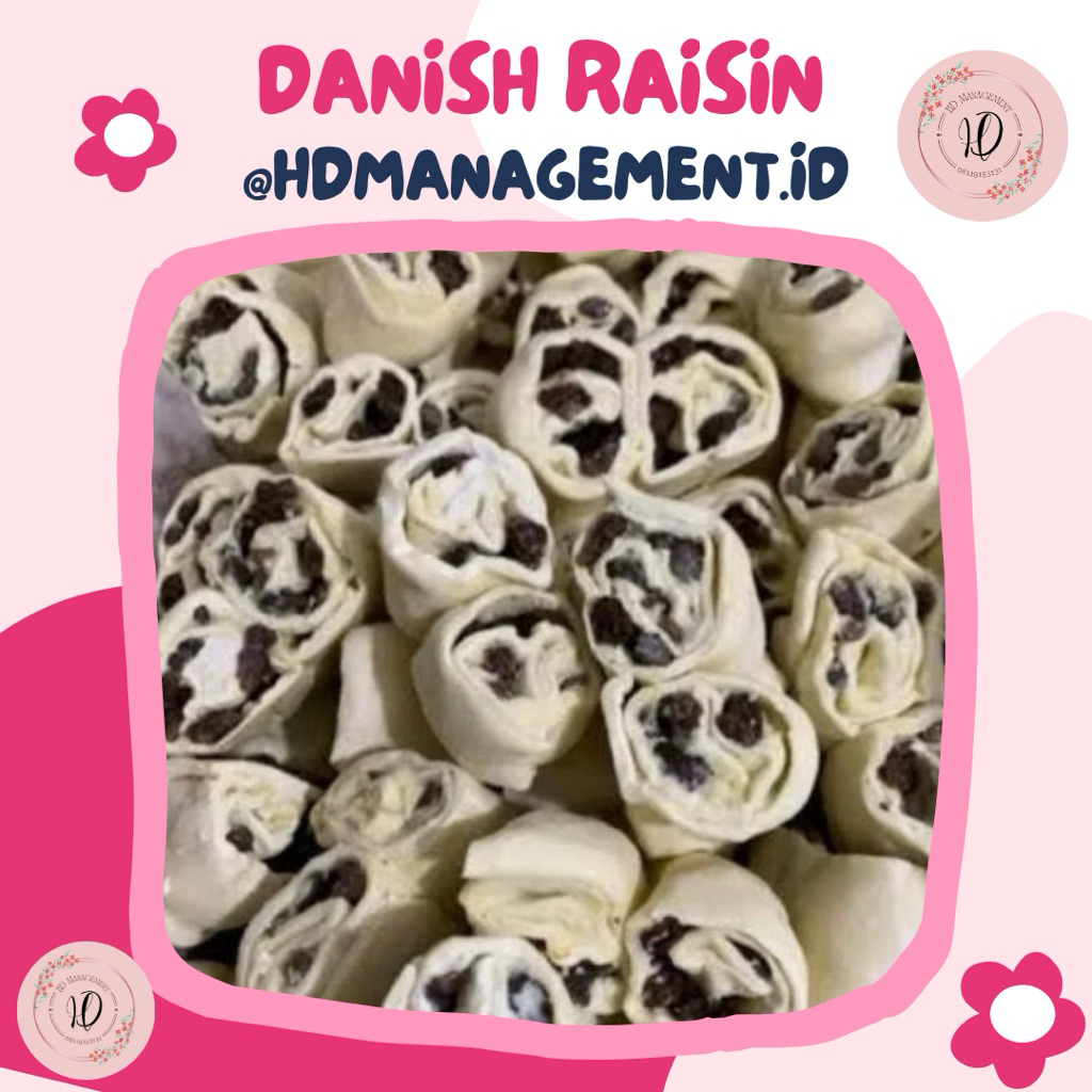 

HD Management Ready Adonan Danish Raisin Bonpatis Dough Frozen