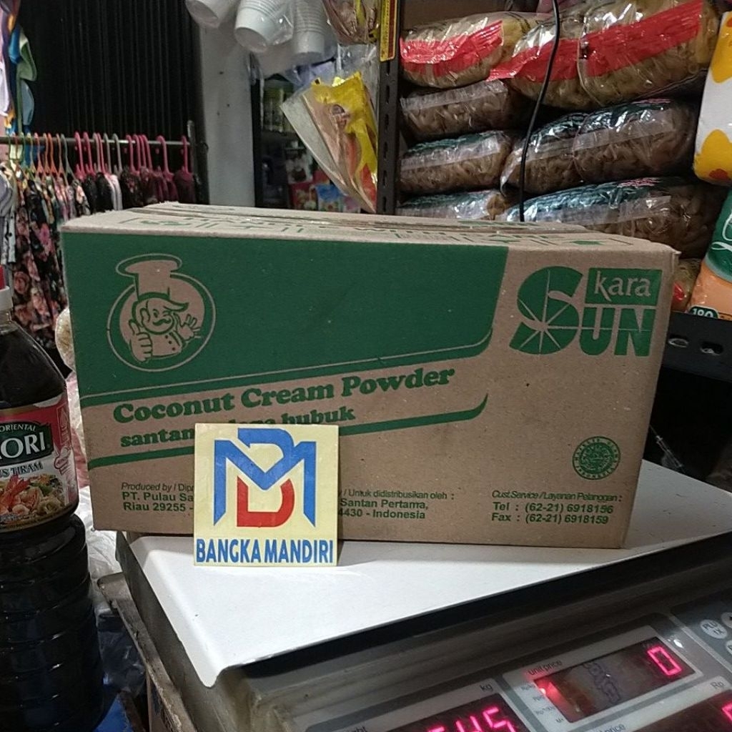

santan kelapa bubuk 20g [ coconut cream powder] sun kara