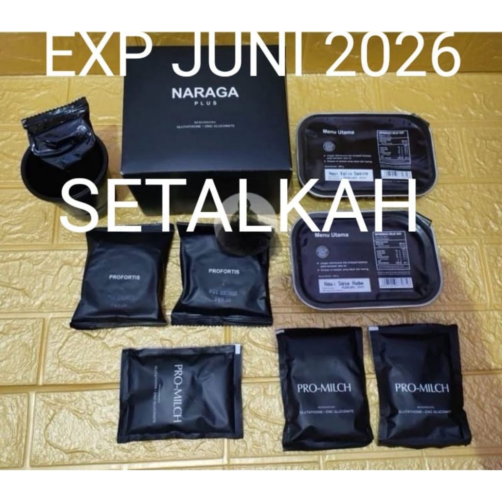 

NARAGA PLUS TNI MAKANAN SIAP SAJI EXP JUNI 2026