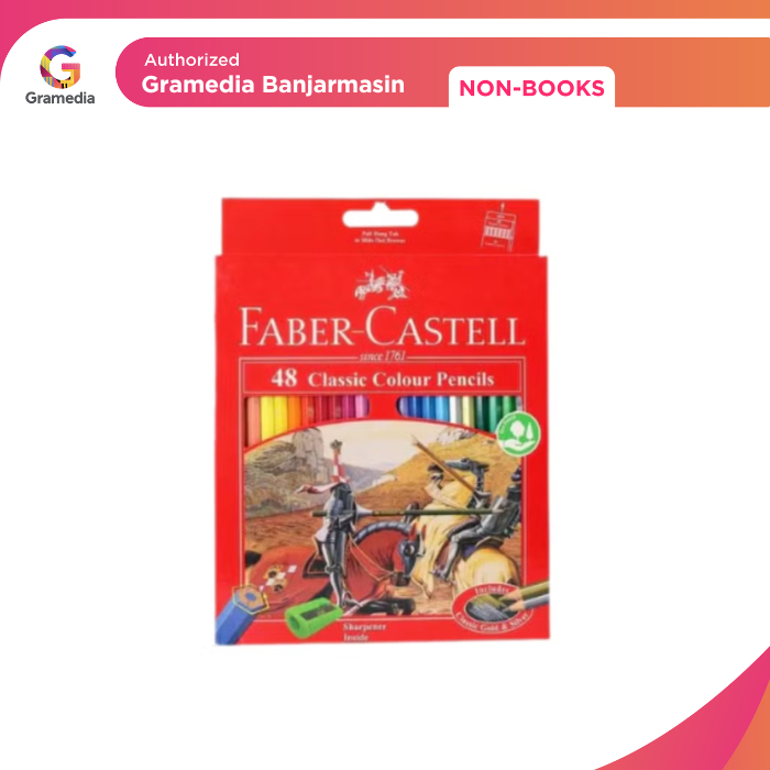 

Gramedia Banjarmasin - Pensil Warna Faber Castell Classic Colour Isi 48