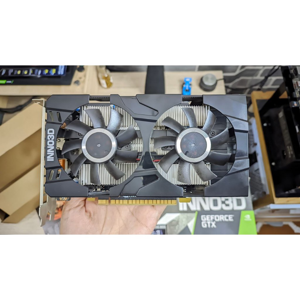 Inno3D GeForce GTX 1650 TWIN X2 OC GDDR6 Non Pin Power LikeNew Terawat