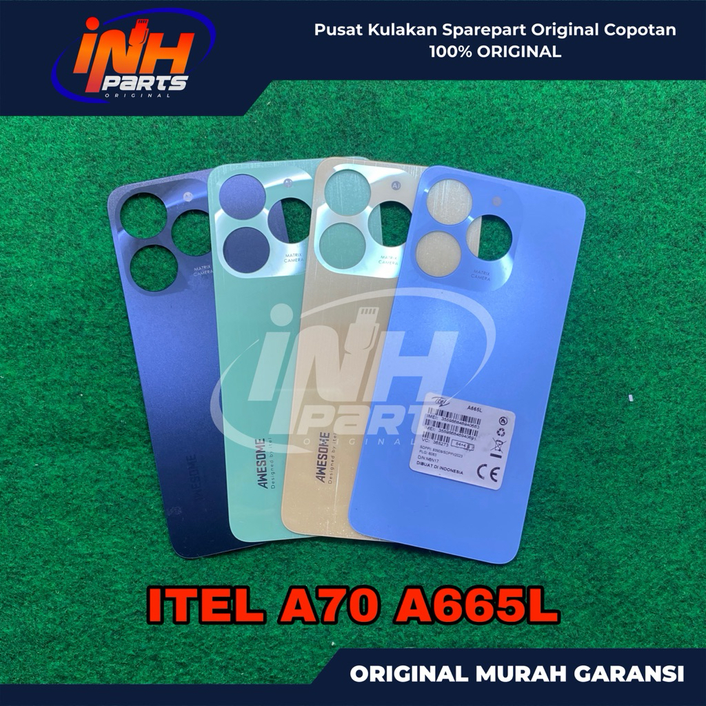 [INH PARTS] BACKDOOR CASING COVER TUTUP BELAKANG ITEL AWESOME A70 ORIGINAL COPOTAN