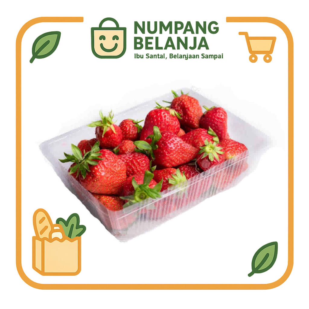 

strawberry buah fresh stoberi [1 pack]