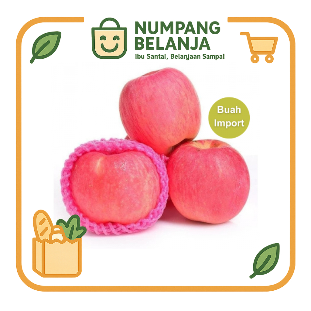 

apel apple fuji buah fresh [500g]