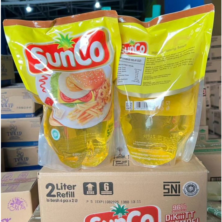 

Sunco Minyak Goreng 2L Bening Berkwalitas Premium