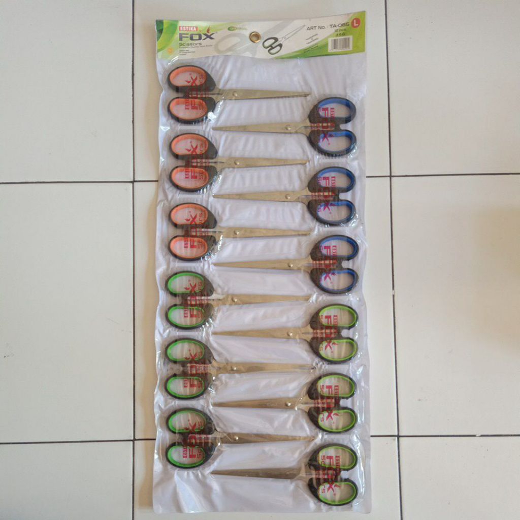 

GUNTING renteng tanggung merk FOX isi 12pcs