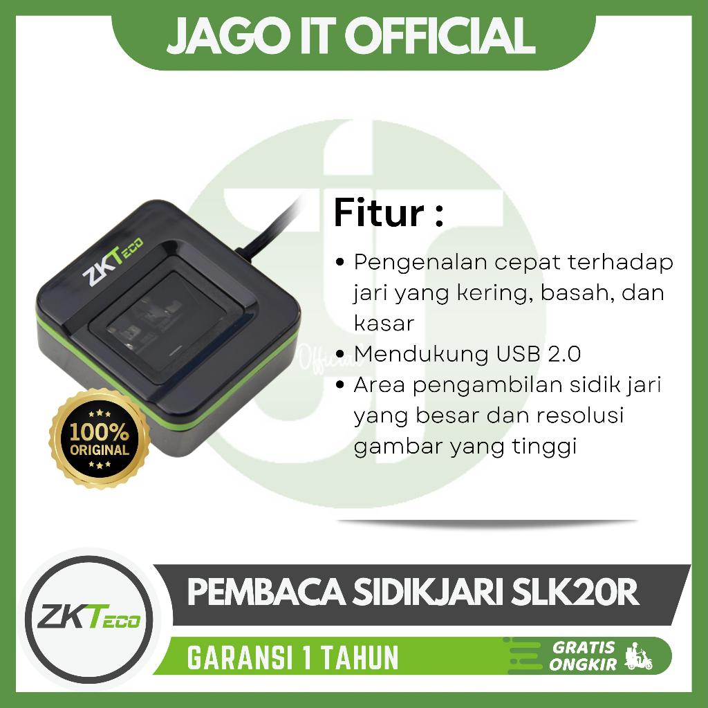 Mesin Pembaca Sidik Jari | USB Reader Fingerprint | ZKTECO SLK20R
