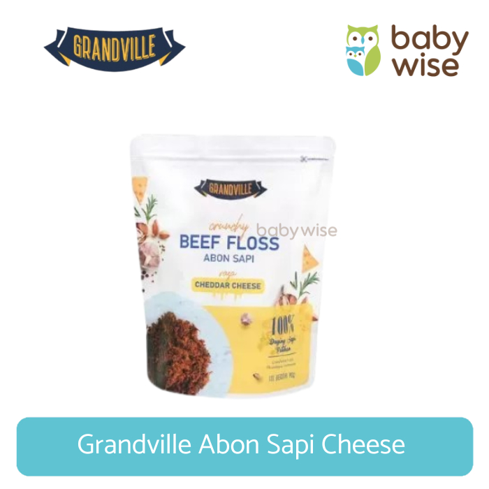 

Grandville Abon Sapi Original 100gr / Abon Anak No MSG Halal Mpasi BB Booster MPASI Bayi Penambah Berat Badan