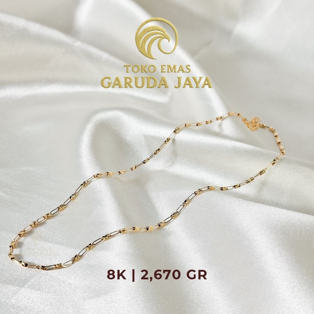 KALUNG EMAS RANTAI BOLA 8K | KALUNG EMAS 8K | KALUNG EMAS 2 GR