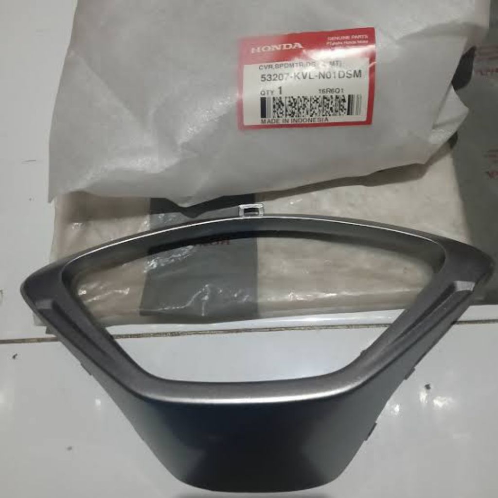 53207-KVL- N01VSM LIST COVER SPEEDOMETER SUPRA X125 ABU" "AHM"