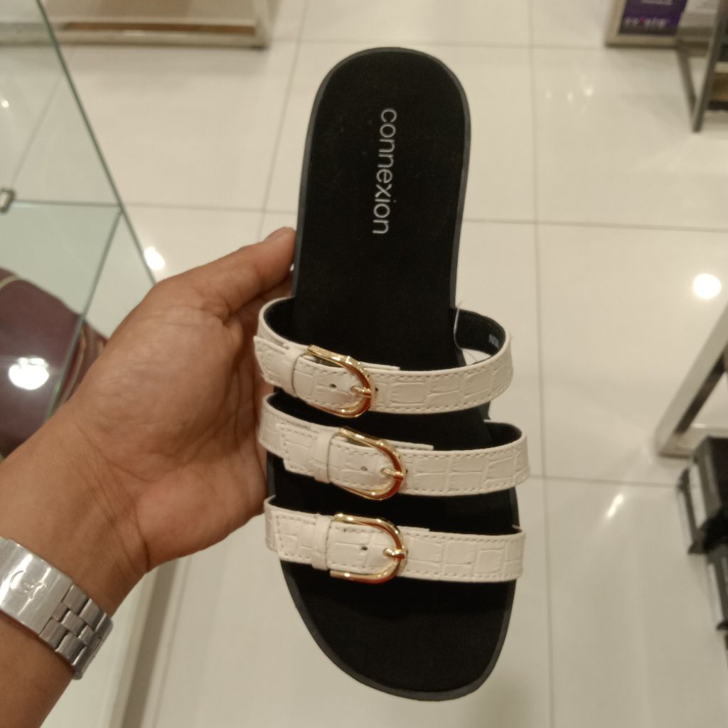 CONNEXION SANDAL TEPLEK WANITA ORIGINAL