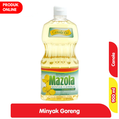 

Mazola Minyak Goreng Kanola Botol 900 ml