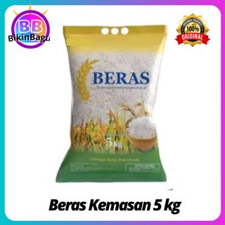 

Beras 5 Kg kemasan beras ga remuk enak mantul cocok buat dimakan