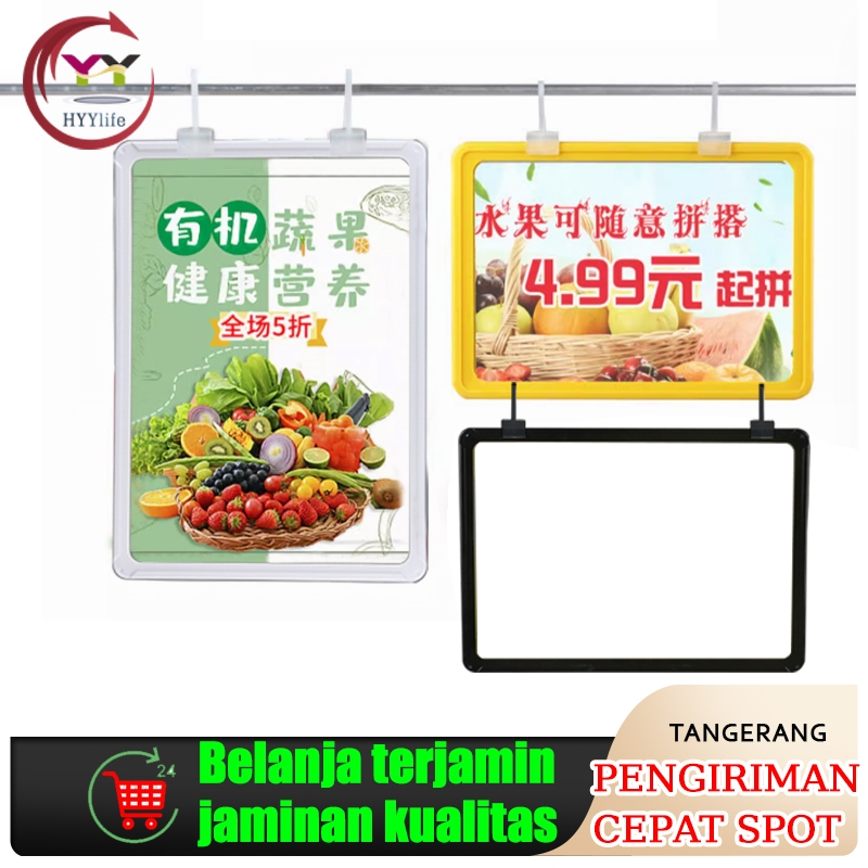 

Papan Harga Promosi Toko Penangguhan A5 Supermarket