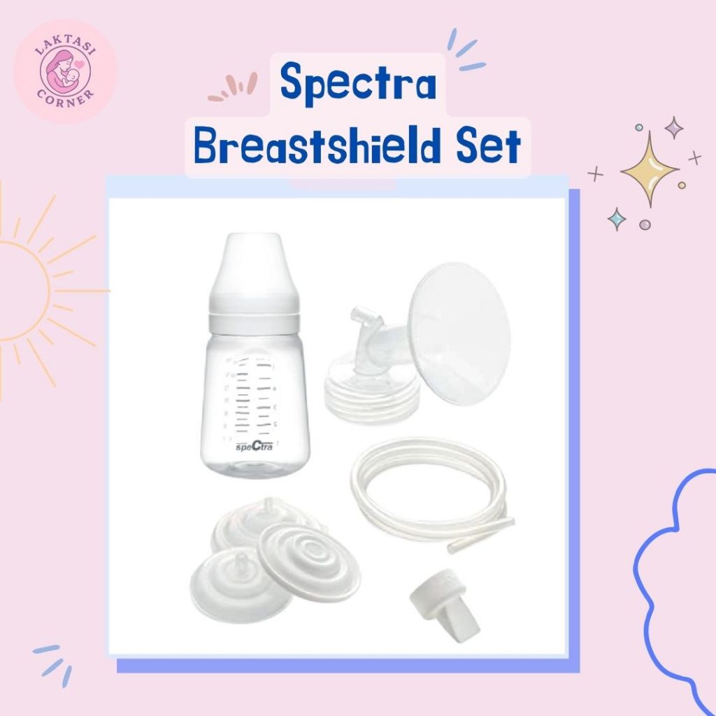 Spectra Breastshield Set Corong Set + Botol Spectra All Size
