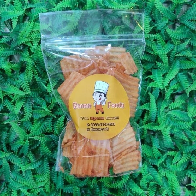 

KERIPIK SINGKONG KENTANG ISI 100 GRAM | BANNA FOODY