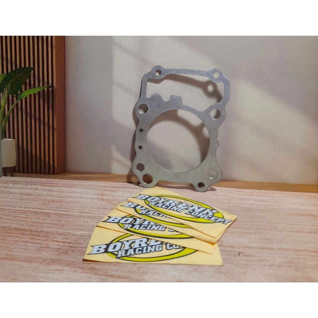 PACKING BLOK GANJEL BLOK PERPAK PACKING STRUK SONIC CB CBR NEW K56 1mm - 10mm ALMINI - BOYRENK RACIN