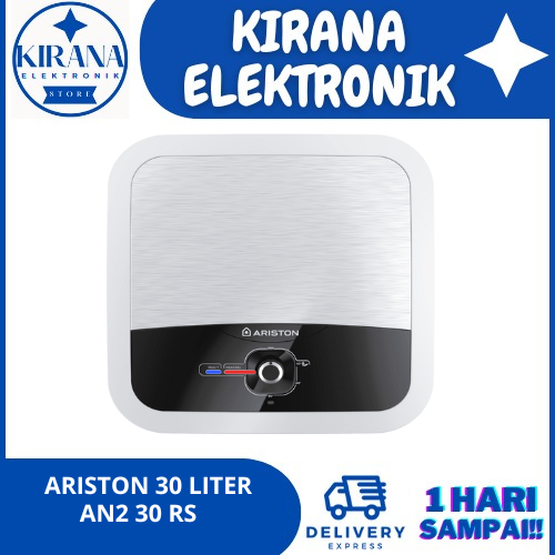 WATER HEATER ARISTON AN2 30 RS 30 LITER 500 WATT / PEMANAS AIR AN2 30 RS 500 ID