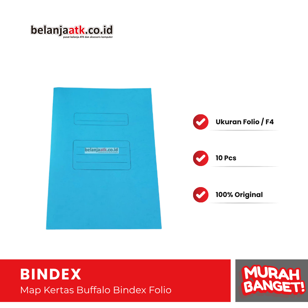 

Map Kertas Buffalo Bindex Folio / F4