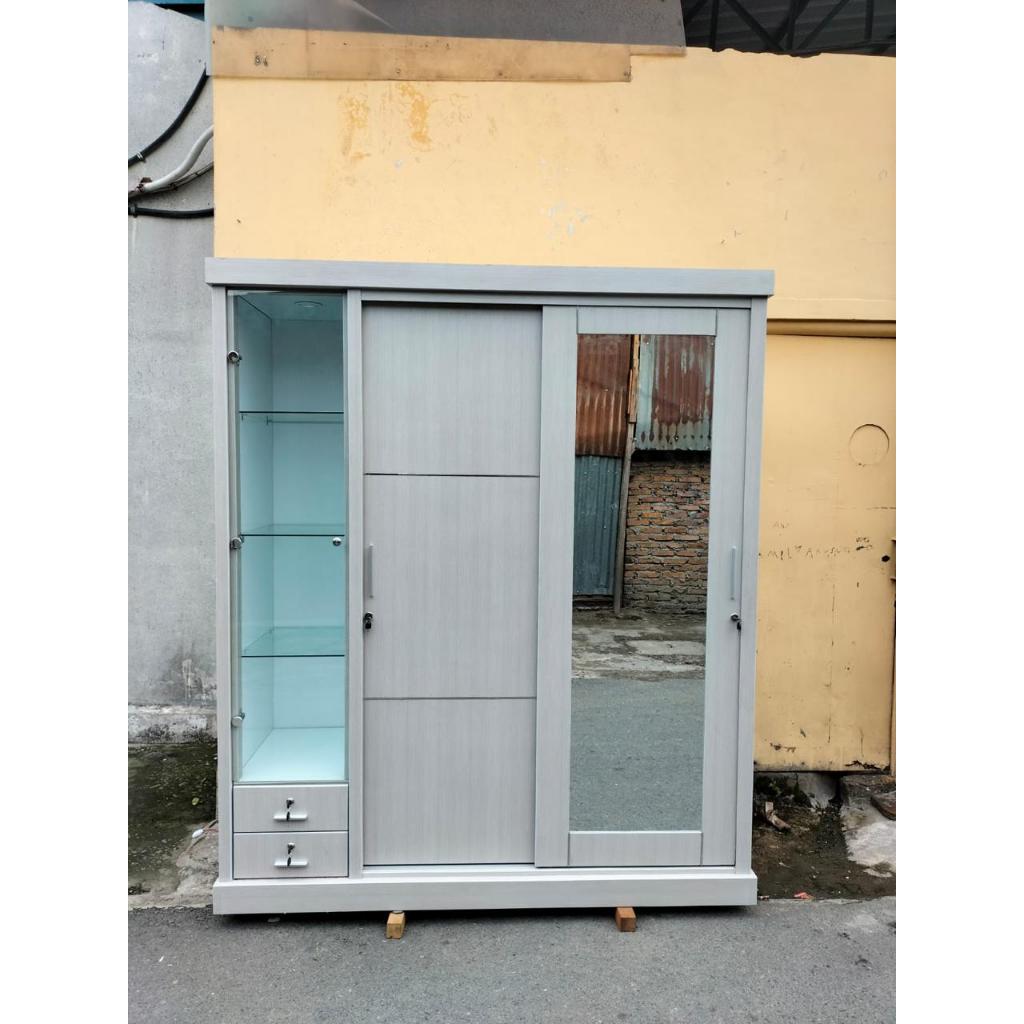 Lemari Pakaian HPL Tempahan (bisa request warna)