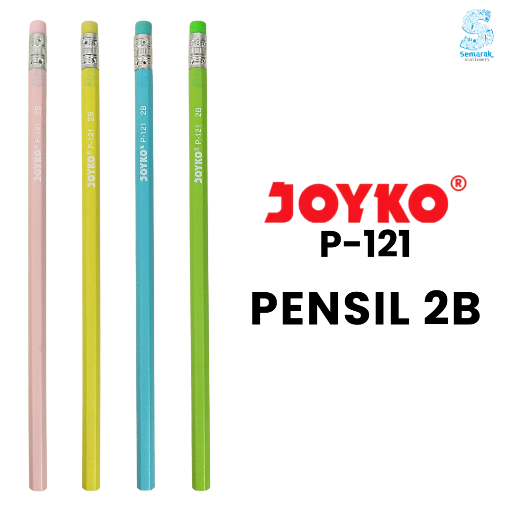 

Joyko P-121 Pensil Pensil For Computer 2B - Random [1 Pcs]