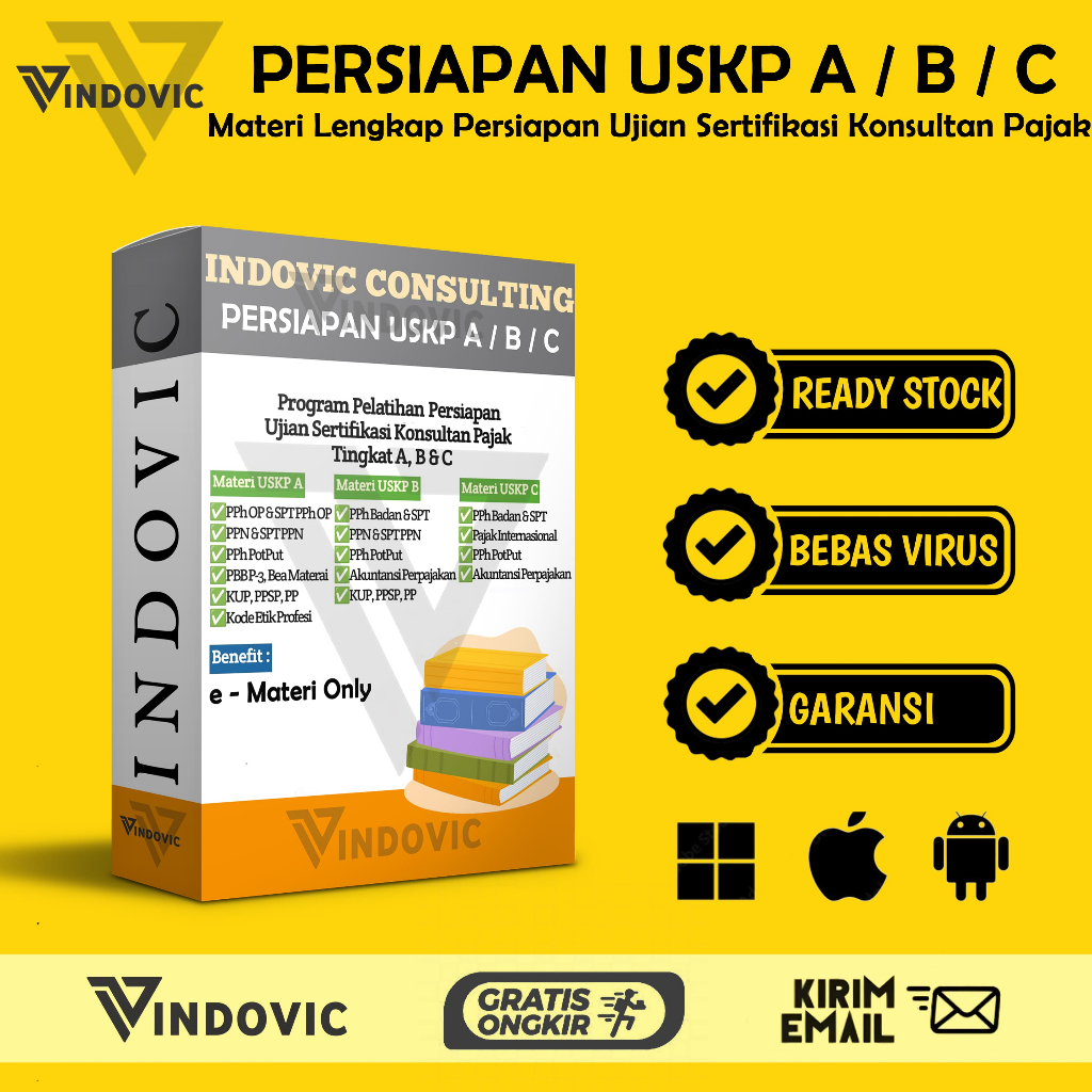 KUMPULAN MATERI BELAJAR USKP LENGKAP TINGKAT A, B & C