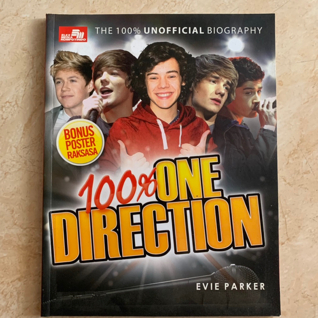 BUKU BIOGRAFI ONE DIRECTION FULL COLOR