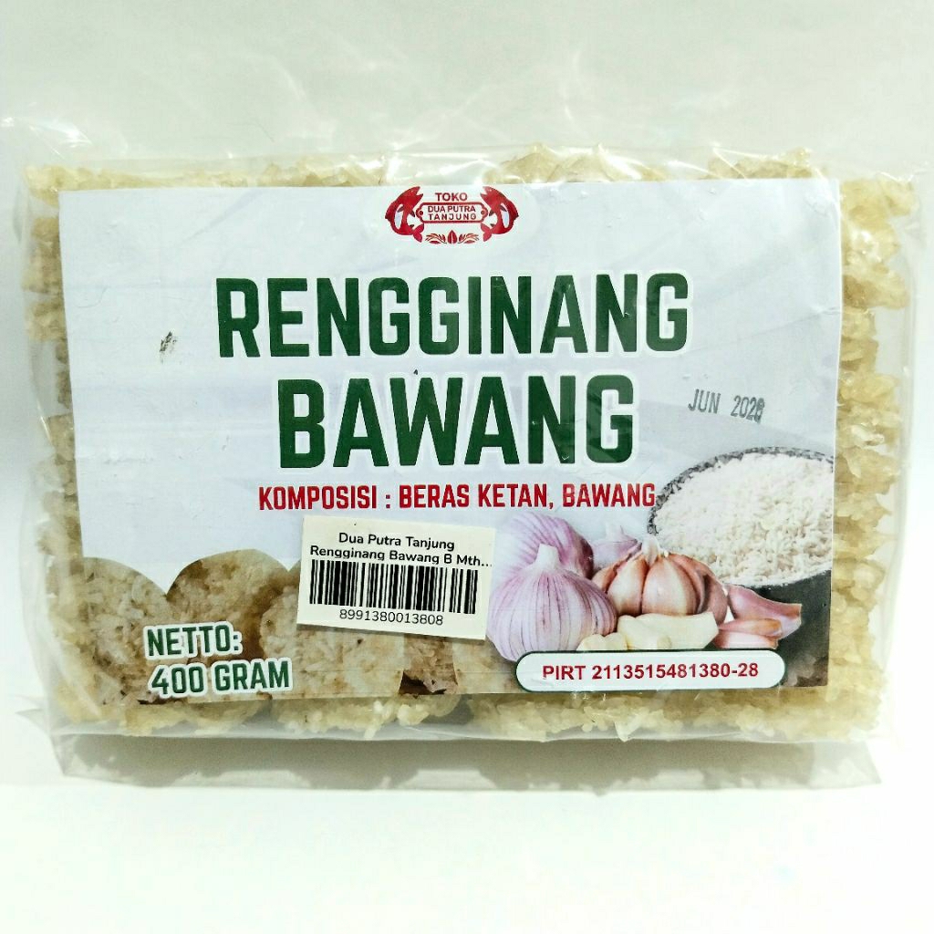

DUA PUTRA TANJUNG | RENGGINANG BAWANG BESAR