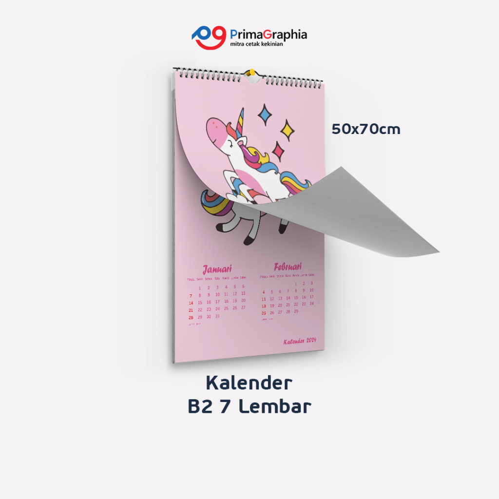 

Kalender Dinding B2 isi 7lbr