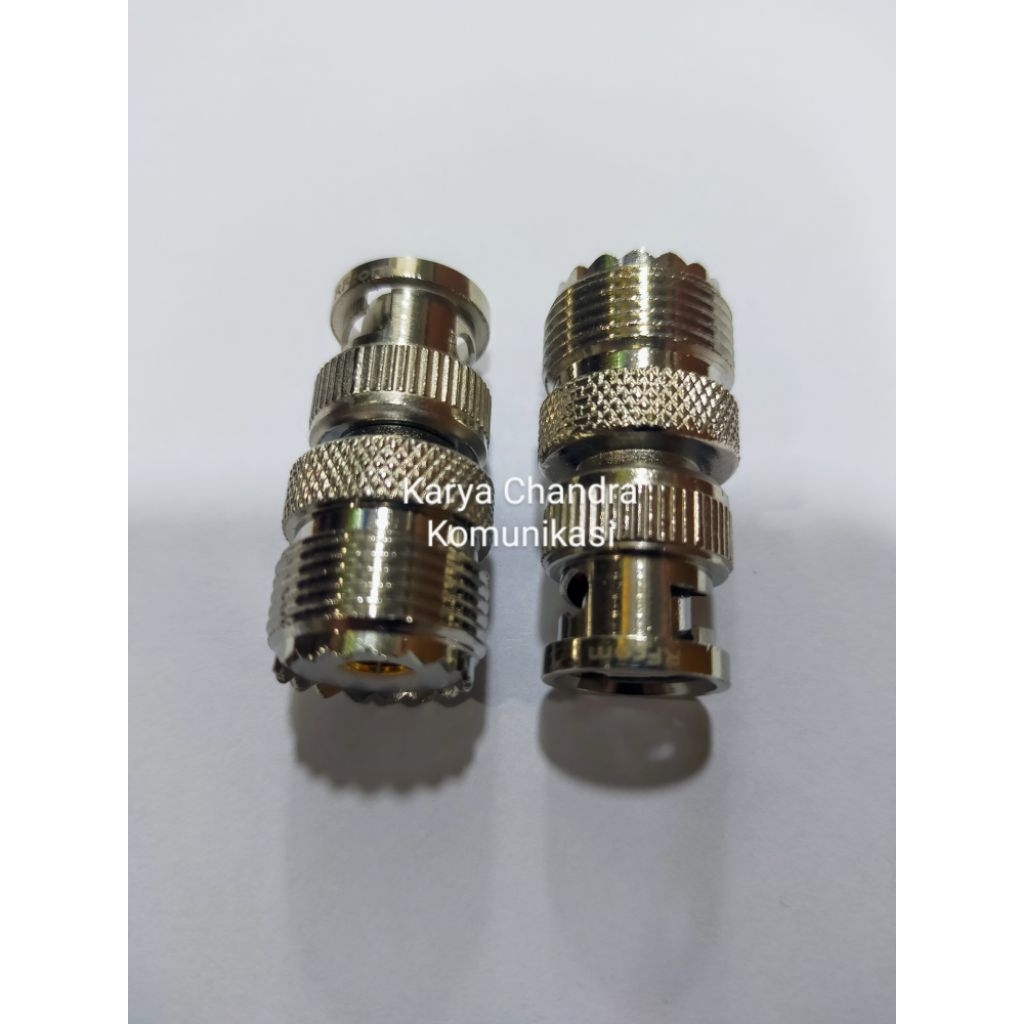 KONEKTOR CONEKTOR BNC HT KONEKTOR SAMBUNGAN DARI RADIO KE ANTENA LUAR ATAU KE KABEL