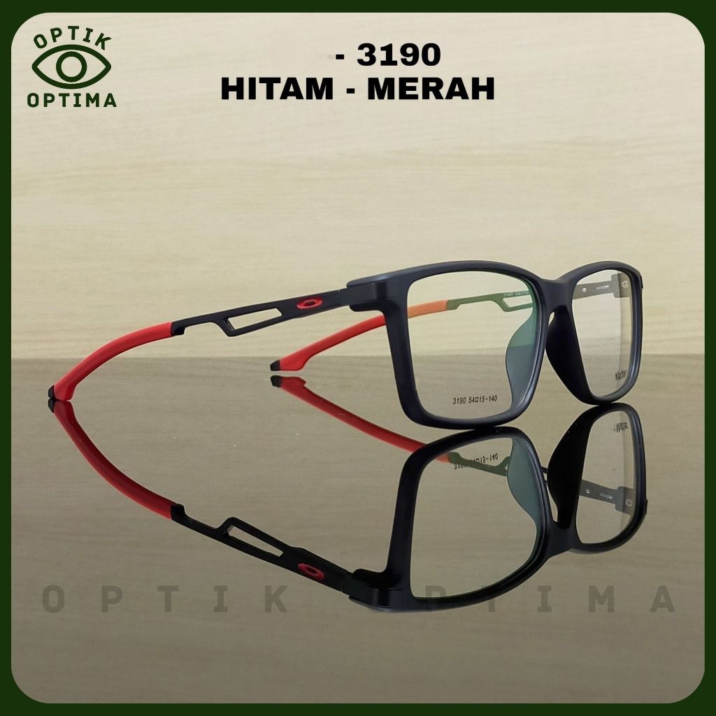 KACAMATA FRAME OX 3190 PROGRESIF MATA MINUS PLUS BACA JALAN LENSA PHOTOCROMIC CUSTOM BIFOKAL