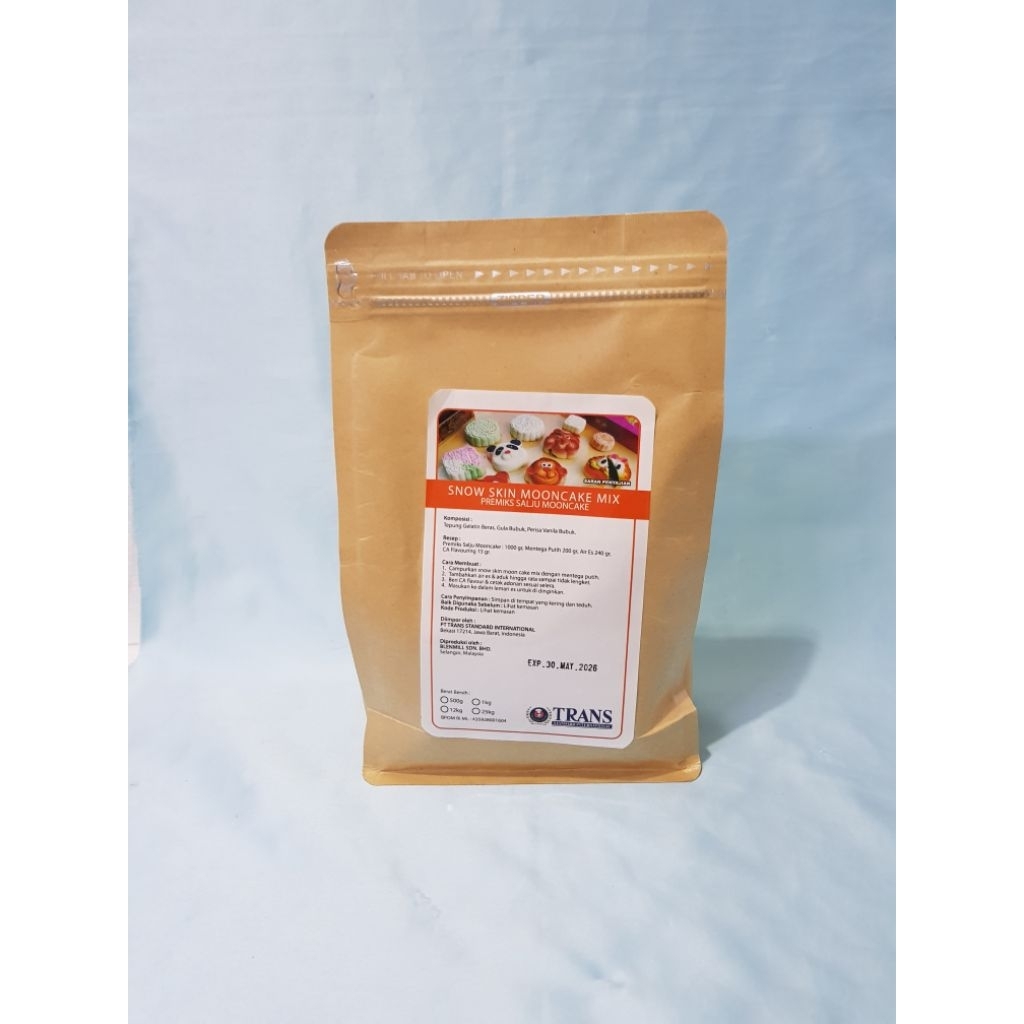 

Trans Snow Skin Mooncake Premix 1 kg