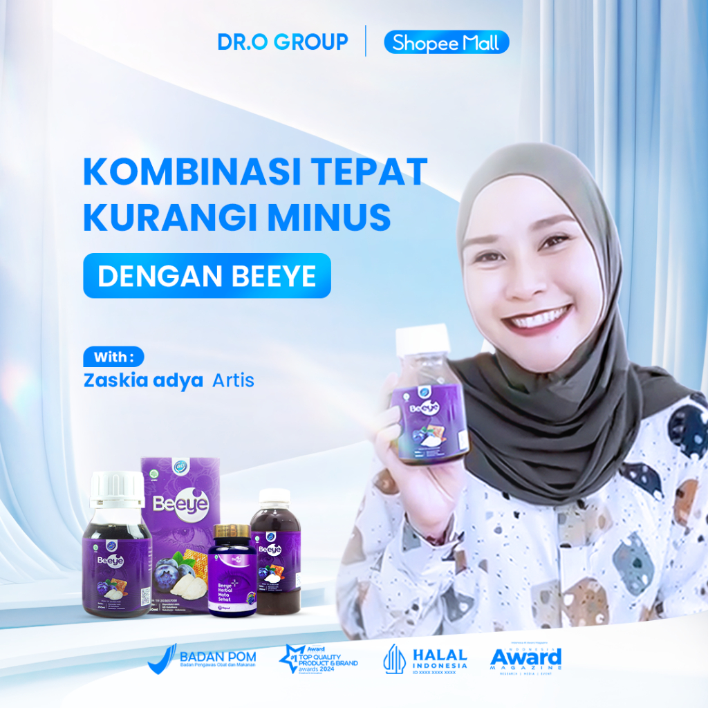 Beeye / Paket Hemat Sembuh Mata Minus / Madu Kesehatan Mata