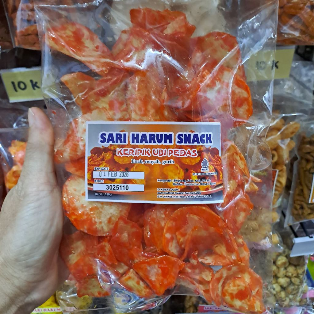 

SHS KERIPIK UBI PEDAS