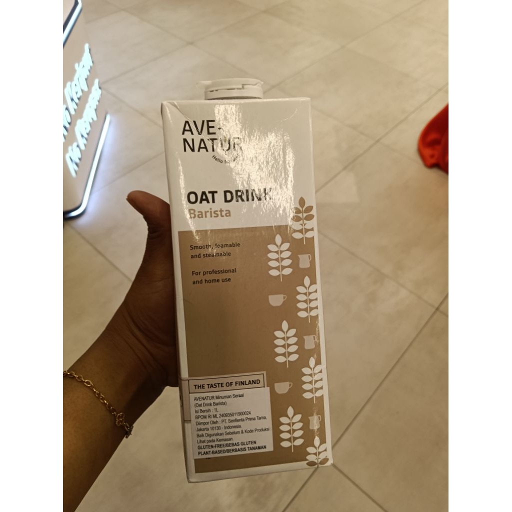 

AVE-NATUR OAT DRINK BARISTA 1Lt